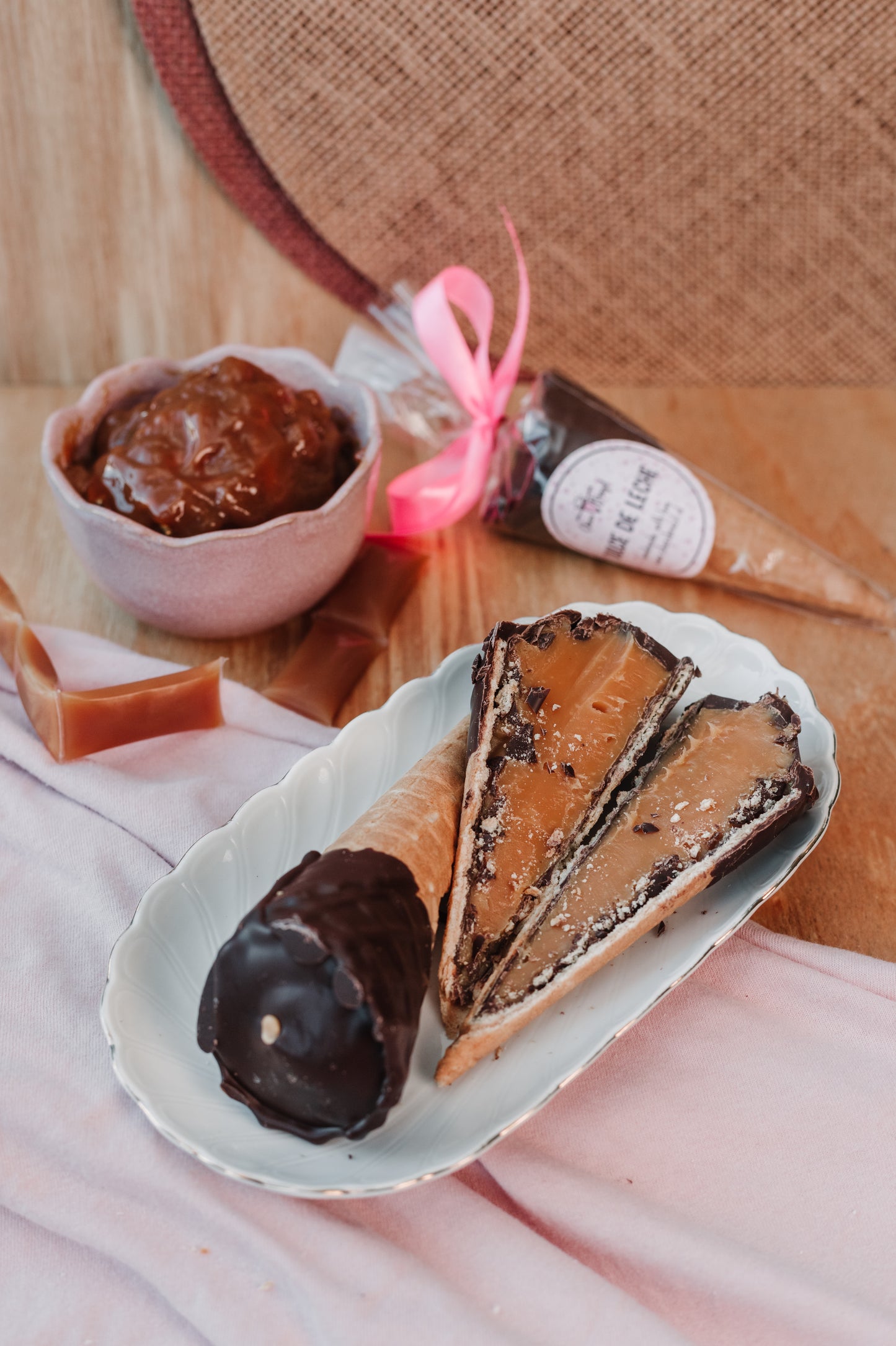 Dulce de Leche Cone